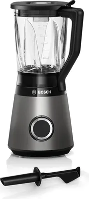Produktbild von Bosch Standmixer, Smoothie Maker, 30,000 U/min, 1200 W, verbesserte Version, Europe, Edelstahl-Messer, 1,5l Glasbehälter, spülmaschinenfeste