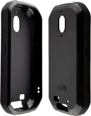 Immagine prodotto di caseroxx cover protettiva in TPU compatibile con Unihertz Atom L / XL, custodia in gomma per cellulare nera
