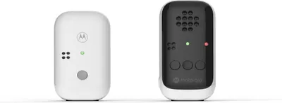 Image de Motorola Motorola Nursery Baby Monitor PIP10 - 230V - Unité parentale portable - 300 mètres de portée - 2 alimentations incluses - plastique - blanc