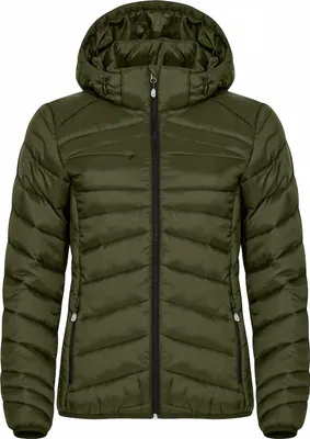 Produktbild von Damen Jacke Idaho mit abnehmbarer Kapuze, leicht und daunenähnlich wattiert