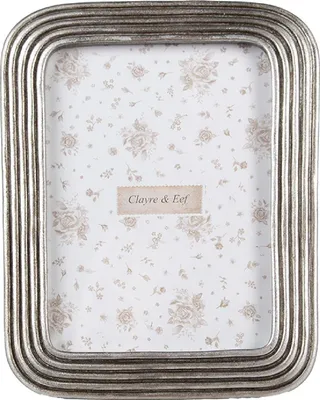Produktbild von Clayre & Eef 2F1169 Bilderrahmen Silber 17x22 cm für 13x18 cm Fotos