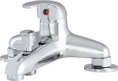 Produktbild von Granitan | ALFA - Waschtischarmatur - Chrom - Keramikkopf - hochwertige Badewanne