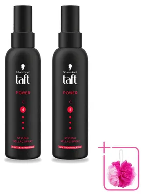Imagen del producto de 2 unidades de spray fijador Taft Power Styling - 150 ml - Paquete económico