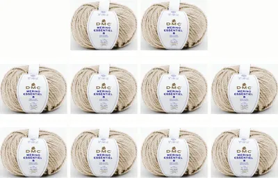 Obrázek produktu pro 10x DMC Merino Essentiel-8 – nejtlustší příze z řady Merino, 55 % merino vlny a 45 %.Polyakrylu (barva 851)