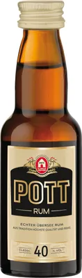 Produktbild von POTT Rum 40 % 25 x 0,04 L