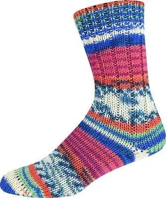 Produktbild von ONline - Supersocke 6-fach Sort. 372 Merino Color 3077