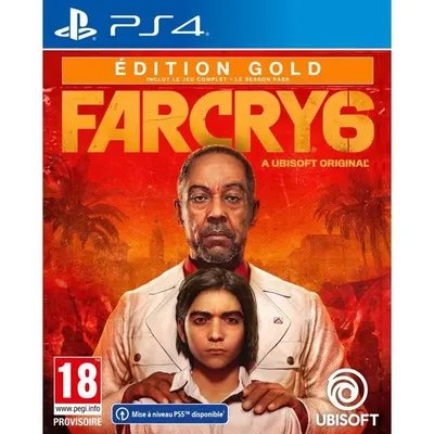Obrázok produktu pre Ubisoft Far Cry 6 - Gold Edition, PlayStation 4, Očakávané hodnotenie, Fyzické médiá
