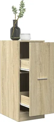 Produktbild von Cloris DesignMöbel Apothekerschrank - Büroschrank(1 pc) klassische - Sonoma-Eiche 30x41x77,5cm Holzwerkstoff