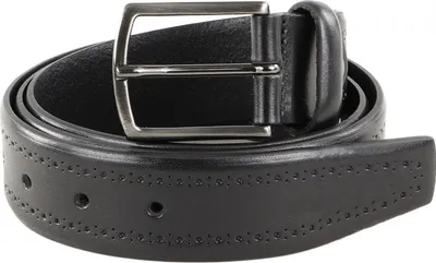Produktbild von Vanzetti Leder Gürtel Leather Belt W80 Black schwarz