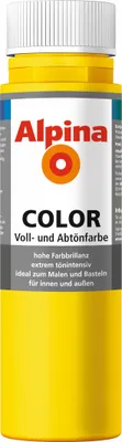 Produktbild von Alpina COLOR Voll- und Abtönfarbe Sunny Yellow 750 ml seidenmatt