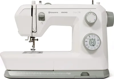 Produktbild von Husqvarna Viking ONYX15, Grau, Dunkelgrün, 4 Step, 204 mm, 454 mm, 279 mm, 6,1 kg