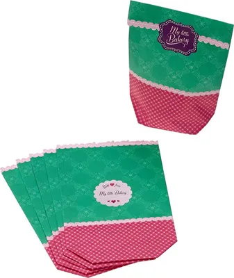 Produktbild von Birkmann Papiergeschenktütenset, My Little Bakery
