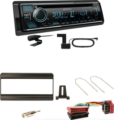 Produktbild von Kenwood KDC-BT760DAB Bluetooth DAB USB Einbauset für Focus Fiesta Puma Mondeo