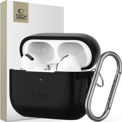 Image de Crochet en silicone Tech-Protect Apple Airpods Pro 1/2 Noir