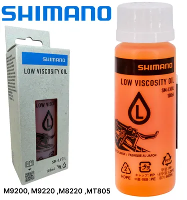 Produktbild von Shimano Fahrrad Scheibenbremsen Hydraulik Mineralöl LOW Viscosity100ml