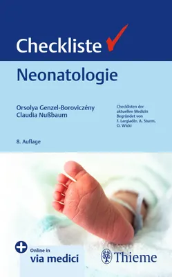 Produktbild von Checkliste Neonatologie
