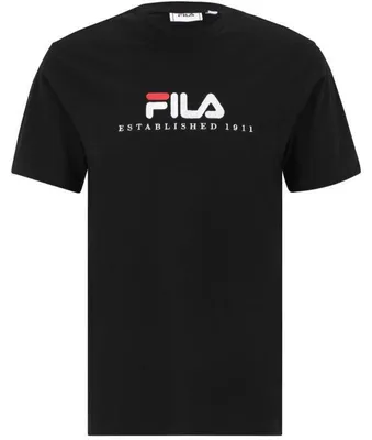 Image de Fila - T-shirt « Bedburg » pour homme MR416 (S) (noir)