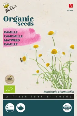 Produktbild von Buzzy Organic Kamille  -  Samen - Ca. 0,1 gr | Buzzy_91100