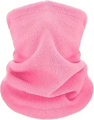 Produktbild von Go Go Gadget – 3-in-1-Mundmaske/Mütze/Halswärmer – multifunktionaler Einsatz – Fleece – winterwarm – verstellbar – 1 Stück – Hellrosa