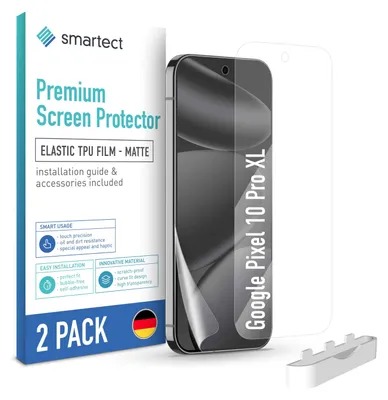 Produktbild von 2x TPU Schutzfolie Matt Google Pixel 10 Pro XL Displayschutz Panzerfolie Folie