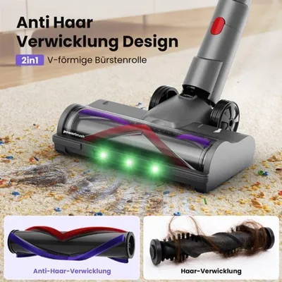 Produktbild von Stahlstaubsauger, freistehend - 600 Watt Leistung - 58000 Pa Saugleistung - 80 Minuten Betriebszeit - Mit LED-Display