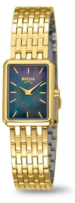 Produktbild von Boccia Uhr Damen Titan gold 3383-2
