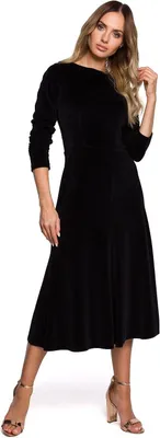 Produktbild von Made of Emotion Midikleid für Frauen Tiollohn M557 schwarz M