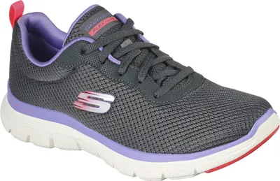 Imagen del producto de Zapatillas de uso diario Skechers, modelo 149303-CCPR, color gris/combinación de colores, disponible en varias tallas