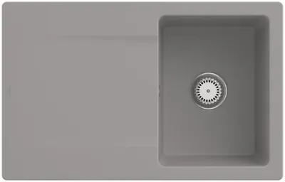 Produktbild von Villeroy & Boch Keramikspüle 333401KD, Siluet 45 Einbauspüle - inkl.
