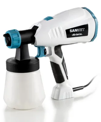 Dampfreiniger, 400 W, 0,77 l, Weiß/Blau, Handgerät