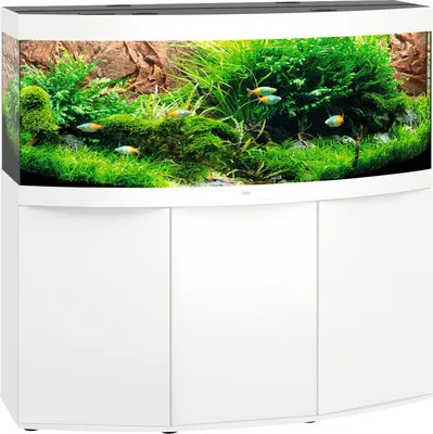 Produktbild von Aquariumkombination JUWEL Vision 450 inkl. Beleuchtung, Filter, Heizer, Unterschrank 150 x 61 x 144 cm weiß
