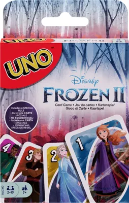 Produktbild von Mattel Games UNO Frozen 2, Kartenspiel,  Kinderspiel, Gesellschaftsspiel