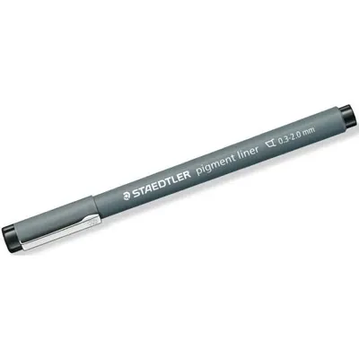 Produktbild von Staedtler 308, Schwarz, Multi, Grau, Rund, Tinte auf Pigmentbasis, Metall