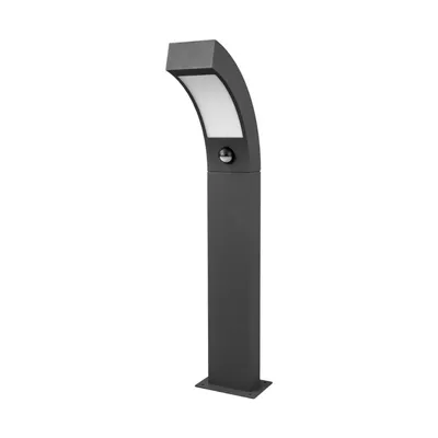 Produktbild von Lucande LED-Sockelleuchte Lennik, Sensor, 60 cm, anthrazit