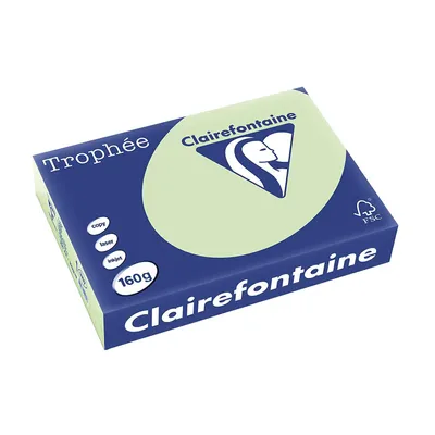 Produktbild von Clairefontaine 1107C, Universal, A4 (210x297 mm), 250 Blätter, 160 g/m², 210 mm, 297 mm