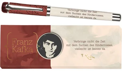 Produktbild von MOSES. 83447 Tintenroller Franz Kafka