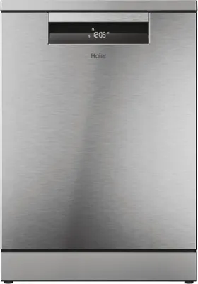Produktbild von Haier XF 5C4M1X, Freistehend, Standardgröße (60 cm), Edelstahl, Schwarz, Berührung, Schublade