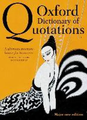 Produktbild von Oxford Dictionary of Quotations