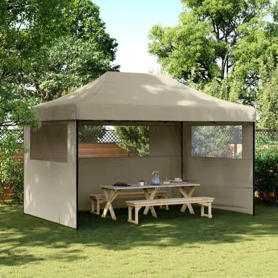 Immagine prodotto di Maison Exclusive - Tenda per feste, dimensioni 292 x 440 x 315 cm, colore beige, tessuto Oxford