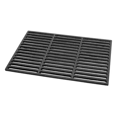 Produktbild von Kochmann Grillrost Grillgitter Gusseisen – 45x30 cm – Gussgrillrost BBQ Grill – Perfekte Wärmeverteilung, Hohe Hitzebeständigkeit & Langlebig - KEG09