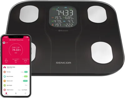 Obrázek produktu pro SENCOR SBS 9002BK Osobní váha