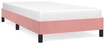 Obrázek produktu pro vidaXL Rám postele Pink 100x200 cm Velvet