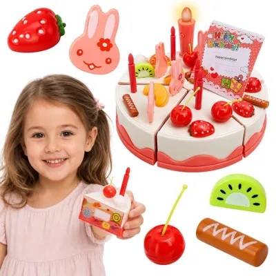 Immagine prodotto di Woopie Torta Di Compleanno Per Tagliare Candele Frutta 40 Pz.