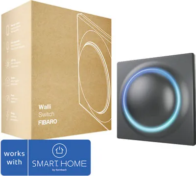 Produktbild von Fibaro FGWDSEU-221-8, Intelligenter Schalter, Kabellos, 6 dBmW, Z-Wave, 40 m, 50 m