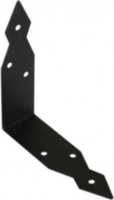 Produktbild von 10x Möbelwinkel, dekorativ Eckwinkel146x40  schwarz