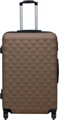Obrázok produktu pre vidaXL Hard Shell Trolley Brown ABS