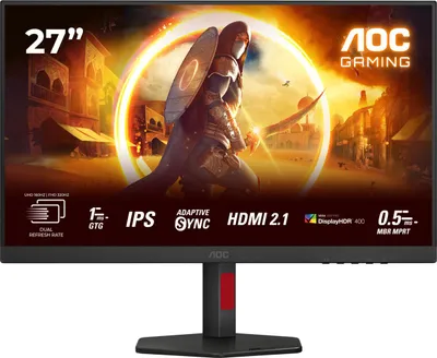 AOC 27" U27G4R 16 09 2xHDMI+DP+USB black/red - Flachbildschirm (TFT/LCD)