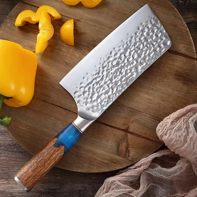 Produktbild von Chinesisches Kochmesser scharf handlich schön Hackmesser, Cleaver oder Metzgermesser dieses Messer kann fast alles
