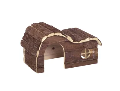 Produktbild von Nobby WOODLAND Nager-Holzhaus "Sunny" 31 x 19 x 19 cm
