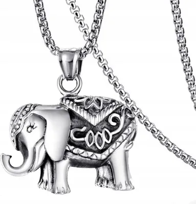 Produktbild von INDISCHER ELEFANT Silberkette 325